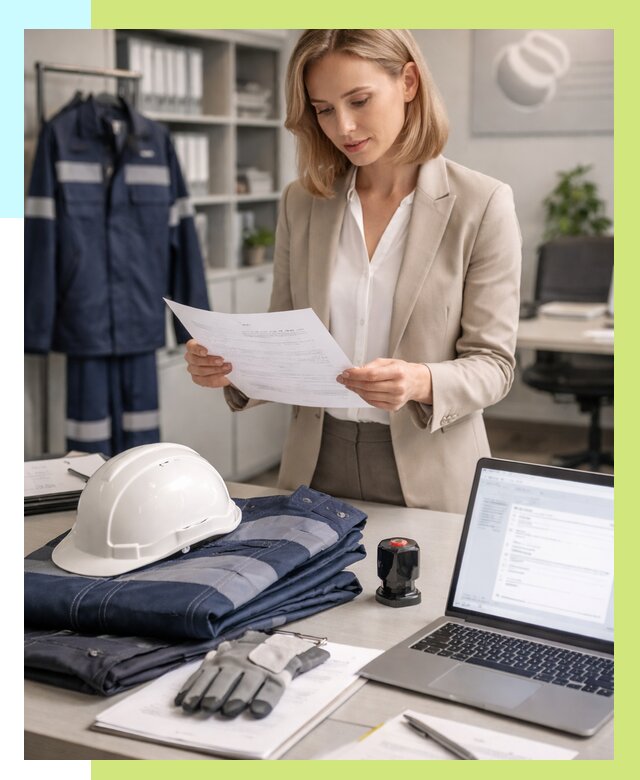 Сертификация спецодежды в Зеленокумске от 7127 р. | Алешин-Злм