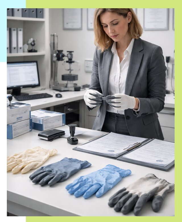 Сертификация перчаток в Зеленокумске от 8655 р. | Алешин-Злм