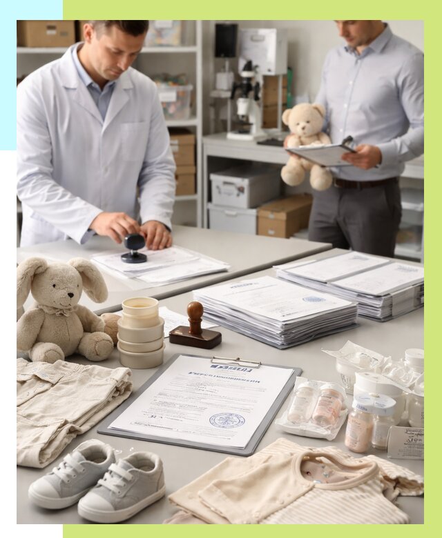 Сертификация детских товаров в Зеленокумске от 15273 р. | Алешин-Злм