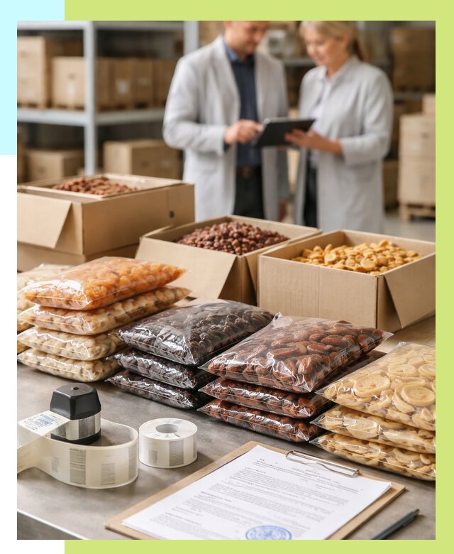 Сертификация сухофруктов в Зеленокумске от 12218 р. | Алешин-Злм под ключ