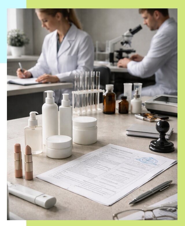 Сертификация косметики в Зеленокумске от 20364 р. - Алешин-Злм