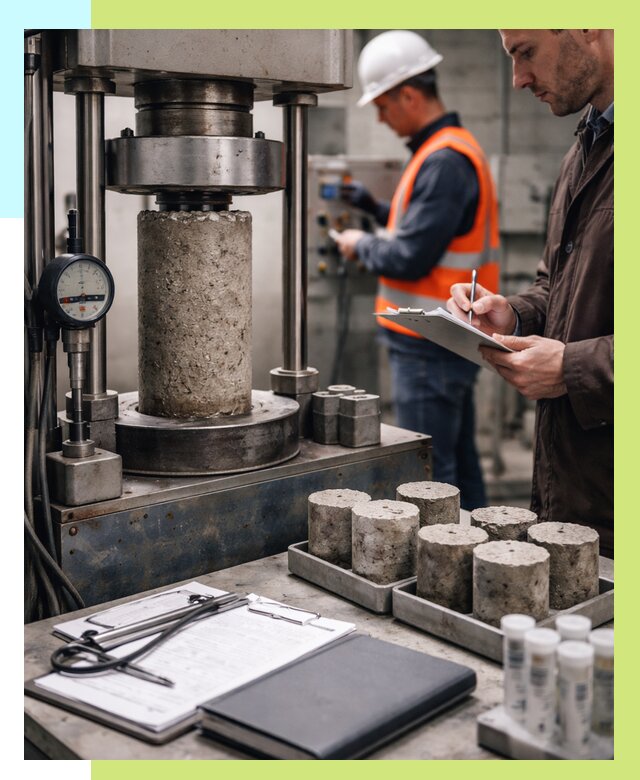 Сертификация бетона в Зеленокумске от 30546 р. сертификат | Алешин-Злм