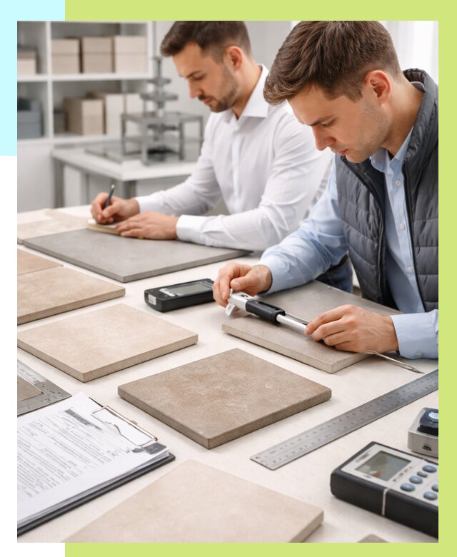 Сертификация плитки в Зеленокумске от 25455 р. | Алешин-Злм гарантия