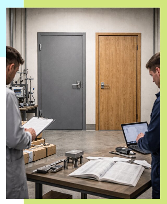 Сертификация дверей в Зеленокумске от 8146 р. под ключ | Алешин-Злм