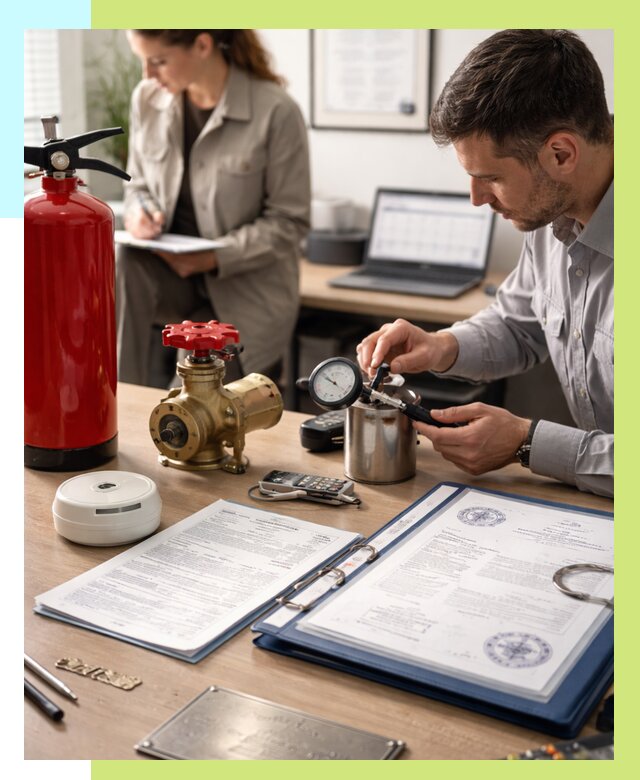 Сертификация пожарного оборудования в Зеленокумске от 15273 р.|Алешин-Злм