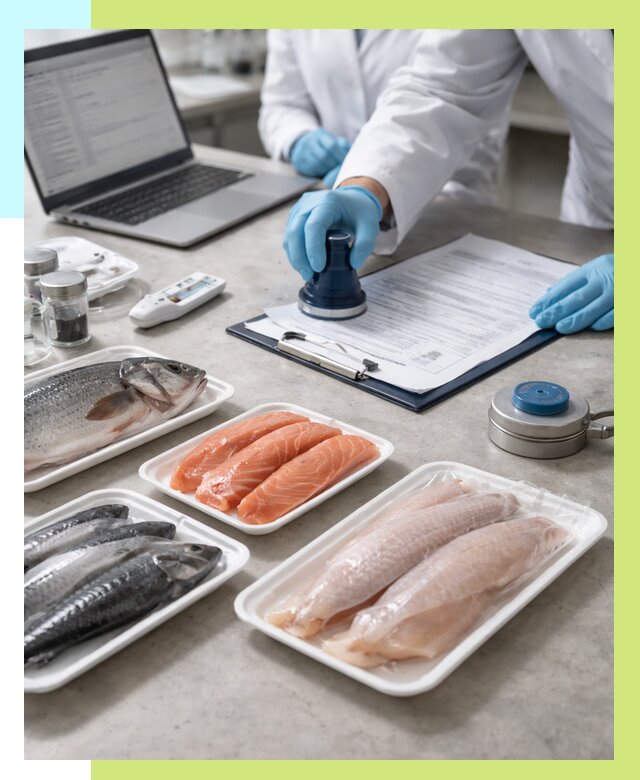 Сертификация рыбы и сертификат в Зеленокумске от 15273 р. | Алешин-Злм