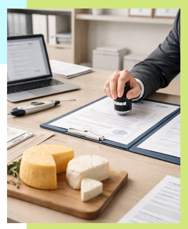 Сертификация сыров в Зеленокумске от 15273 р | Сертификат на сыр Алешин-Злм