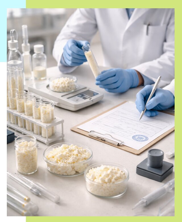 Сертификация творога в Зеленокумске от 12218 р. под ключ | Алешин-Злм
