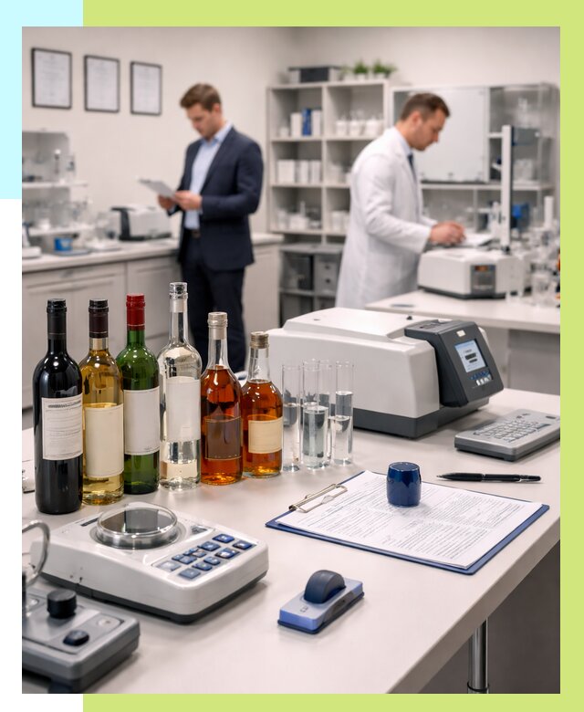 Сертификация алкогольной продукции в Зеленокумске от 25455 р. | Алешин-Злм