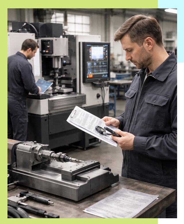 Сертификация станков: оформление документов и испытания в Зеленокумске
