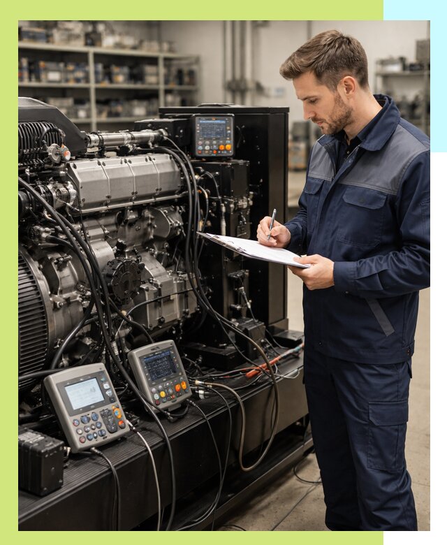 Сертификация дизельных генераторов и их оборудования в Зеленокумске