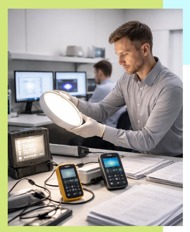 Сертификация светильников в Зеленокумске: испытания и оформление