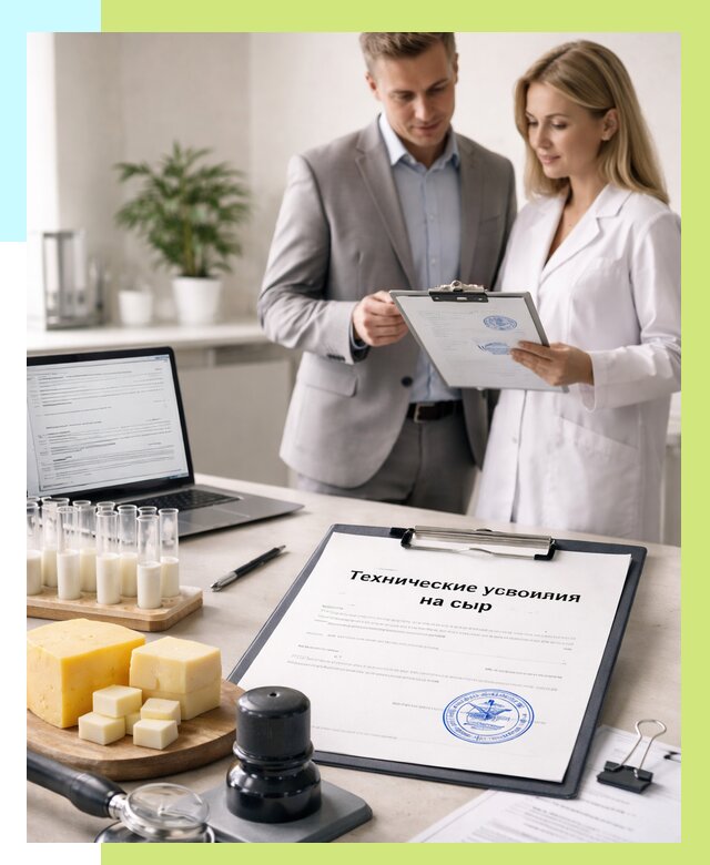 ТУ на сыры в Зеленокумске срочно от 12218 р. — оформление | Алешин-Злм