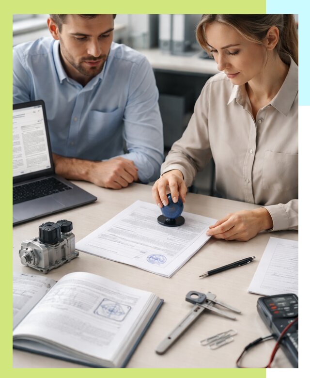 Выдача паспорта изделия и техническая экспертиза продукции в Зеленокумске