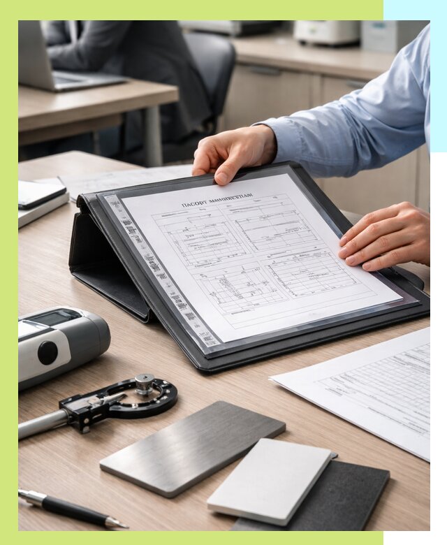 Оформление паспорта материала для продукции в Зеленокумске