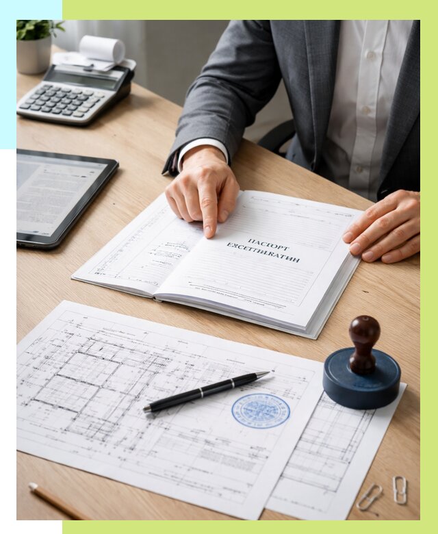 Паспорт эксплуатации в Зеленокумске под ключ от 4582 р. Алешин-Злм