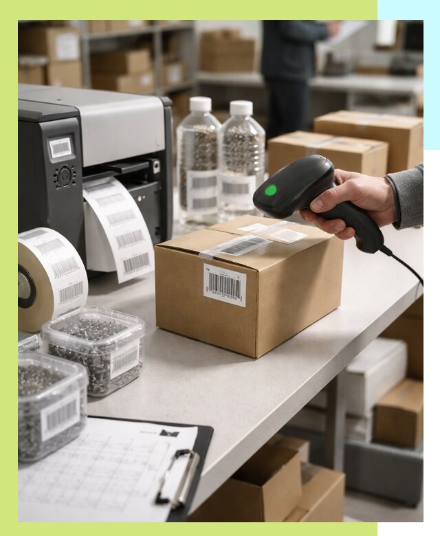 Штрихкодирование продукции и маркировка для продажи в Зеленокумске