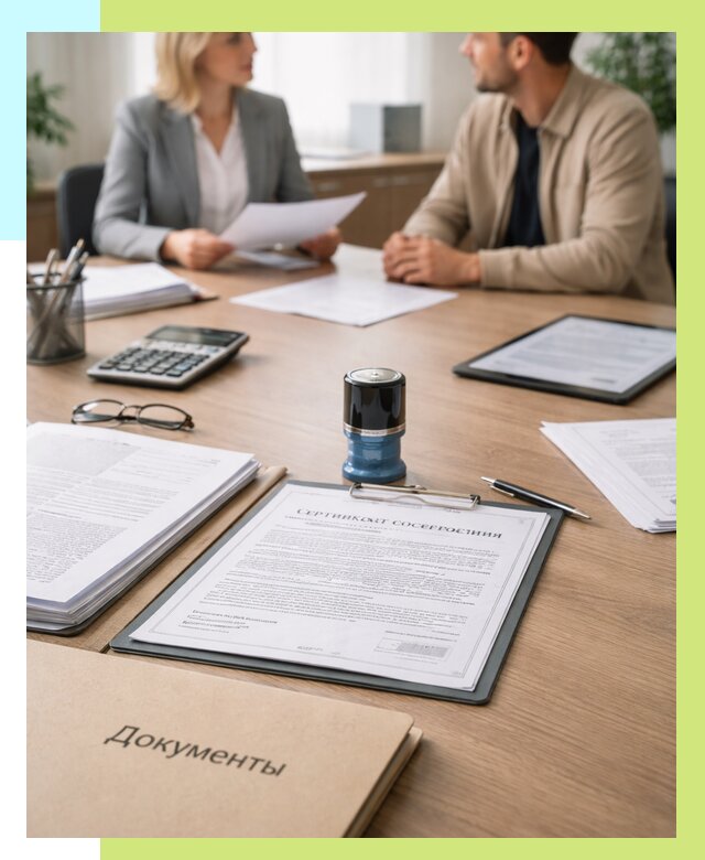 Сертификат соответствия на продукцию в Зеленокумске от 15273 р.|Алешин-Злм