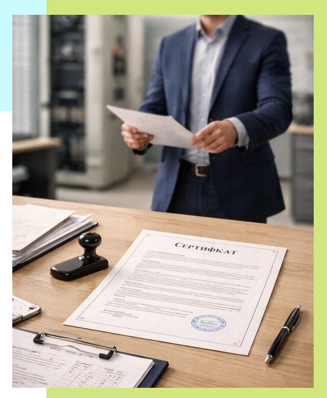 Сертификат на оборудование в Зеленокумске от 15273 р. | Алешин-Злм