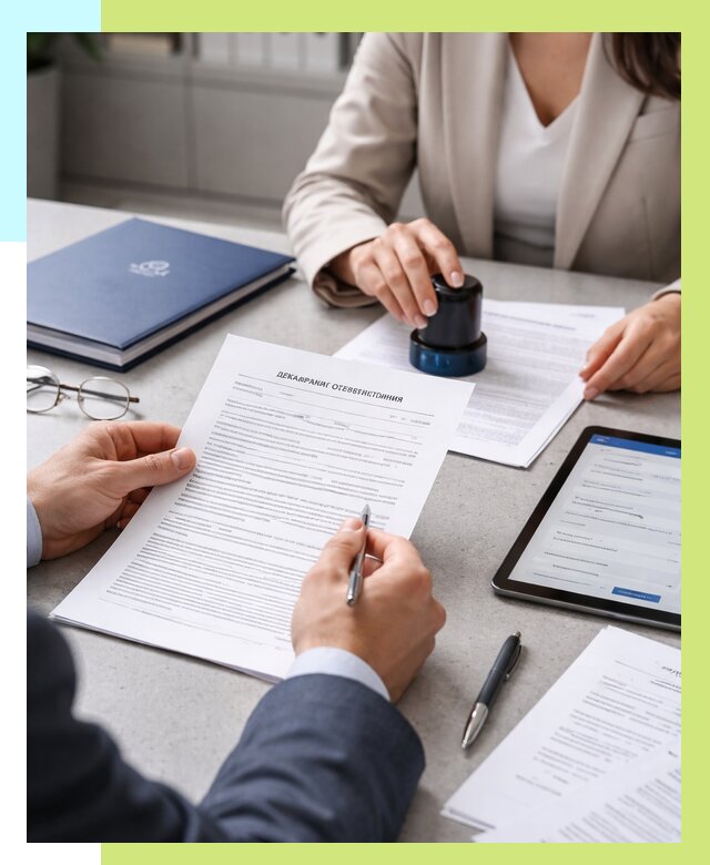 Декларация ГОСТ Р в Зеленокумске от 8655 р оформить в Алешин-Злм