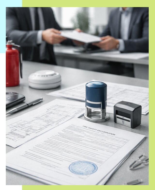 Декларация пожарной безопасности в Зеленокумске от 8146 р. | Алешин-Злм