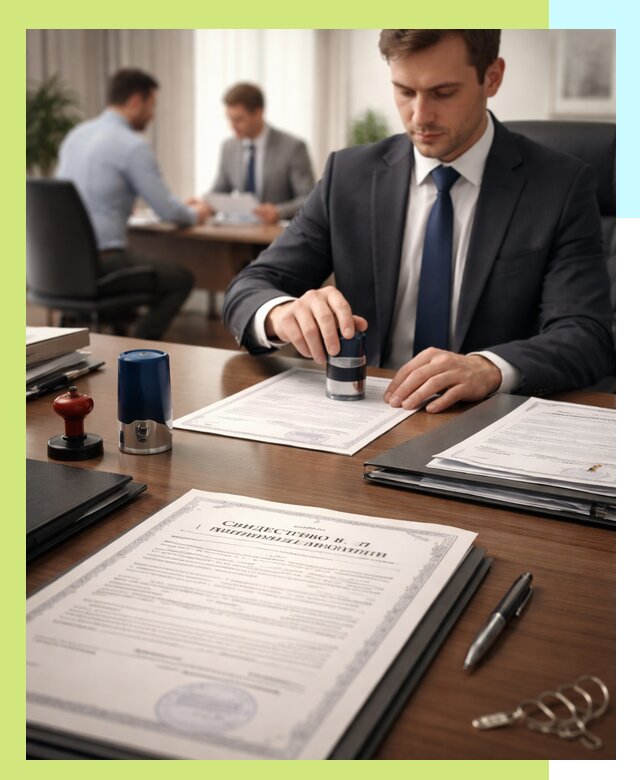 Оформление свидетельства о государственной регистрации в Зеленокумске