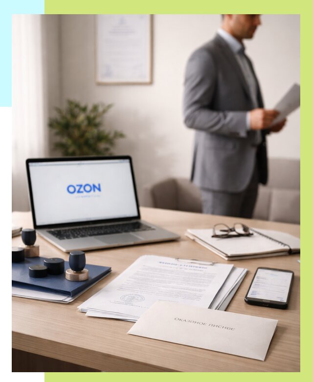 Отказное письмо для Ozon в Зеленокумске от 3564 р. | Алешин-Злм