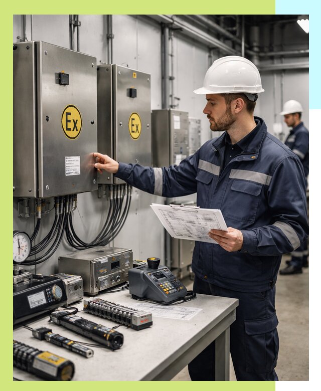 Сертификат взрывозащиты промышленного оборудования в Зеленокумске