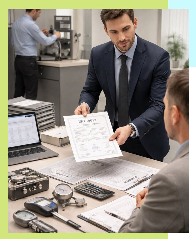 Выдача сертификата ISO 10012 по требованиям метрологии в Зеленокумске