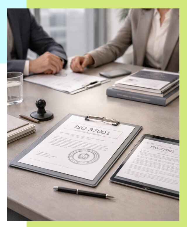Сертификат ISO 37001 в Зеленокумске оформить от 122184 р. Алешин-Злм