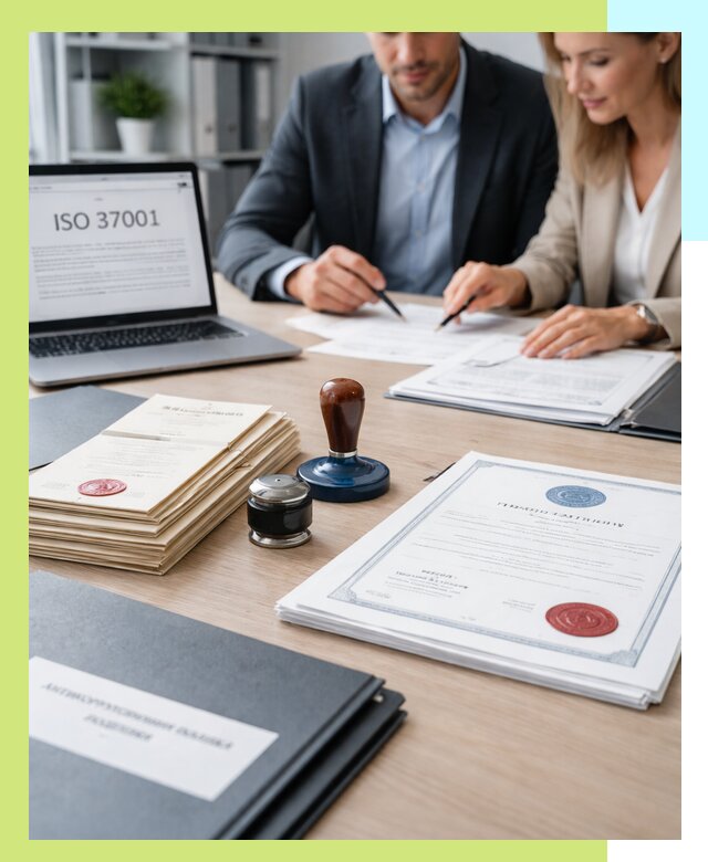 Получение сертификата ISO 37001 по системе борьбы с коррупцией в Зеленокумске